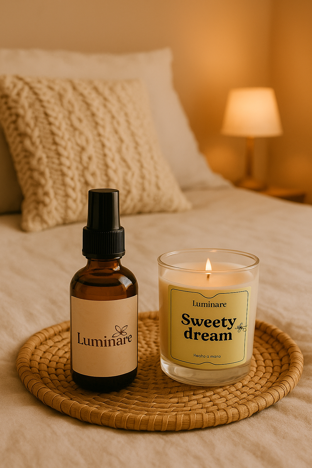 Pack Relajación — Vela + Home Spray